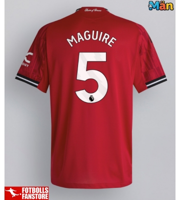 Manchester United Harry Maguire #5 Hemmatröja 2025-26 Kortärmad